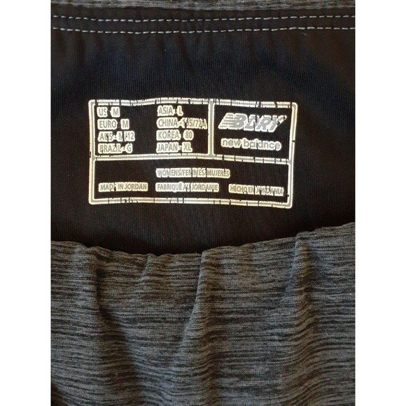 New Balance NB Dry Gray Work Out Leggings size Medium - Picture 6 of 7
